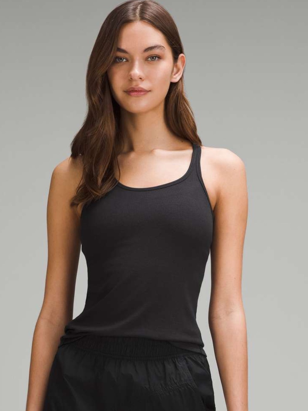 Lululemon Hold Tight Thin Strap Racerback Tank Top-Black size 6
